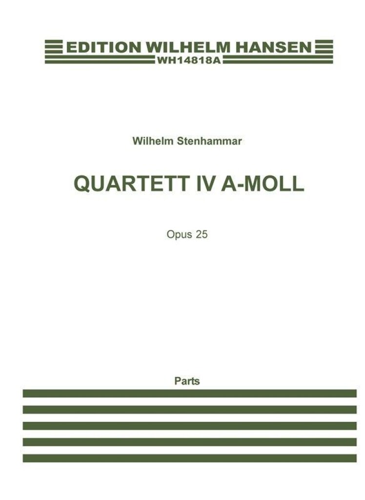 Quartett IV A-Moll Op. 25